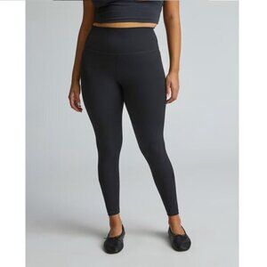Everlane The Perform High Rise Compression Legging Black Size Medium